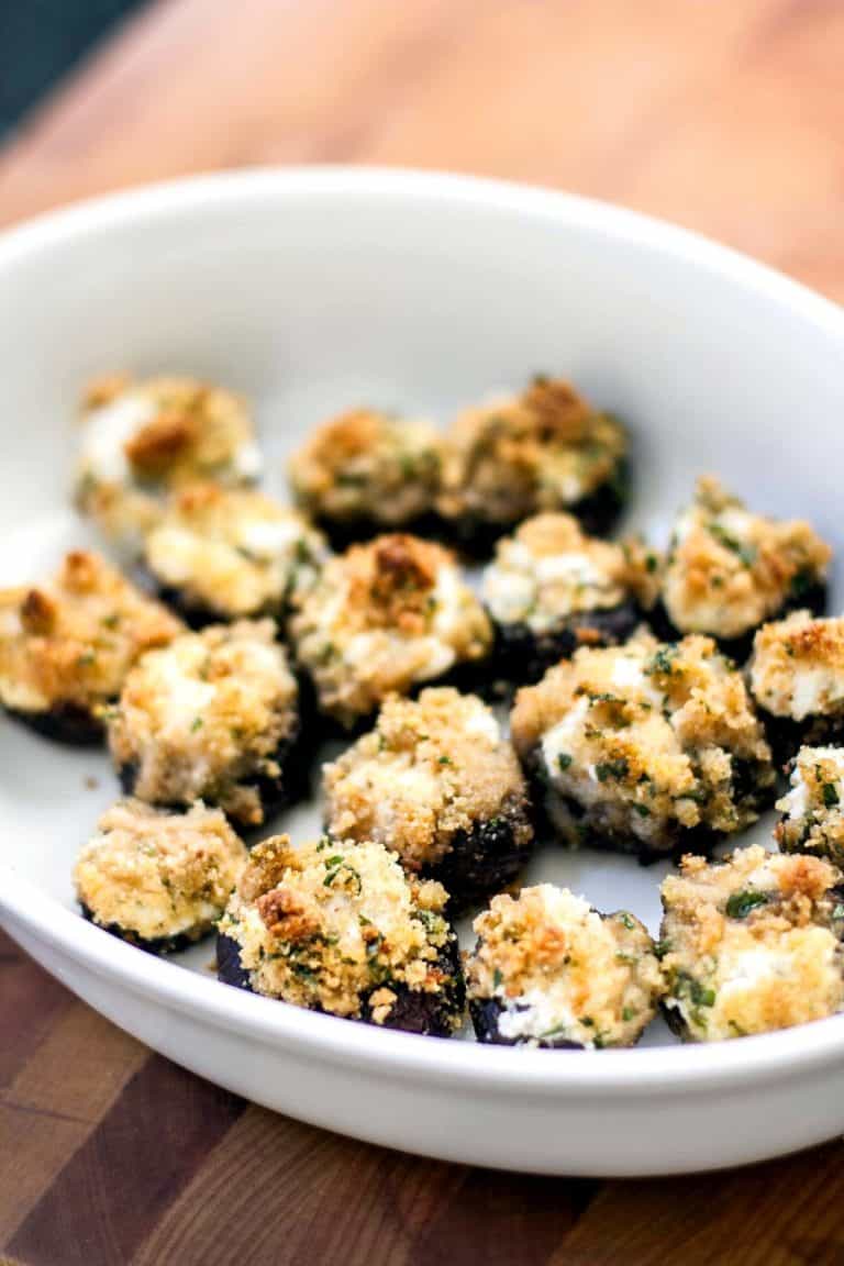 Goat cheese stuffed mushrooms | 20 Recipes To Make With Goats Milk