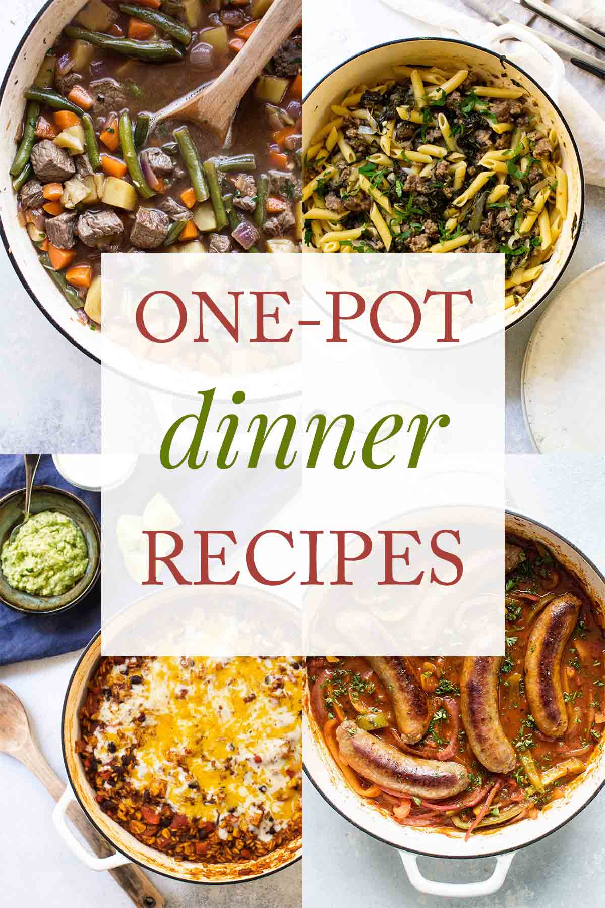 One-Pot Dinner Recipes | Girl Gone Gourmet